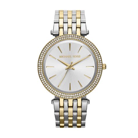 michael kors uhr damen silber schwarz|Michael Kors women's watch.